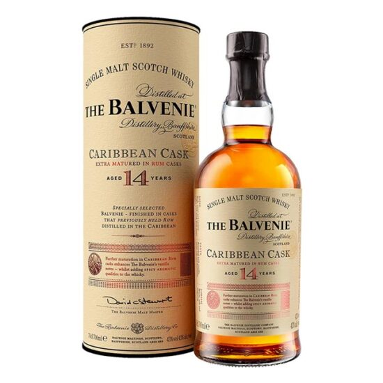 The Balvenie 14 Years Caribbean Cask 700ML