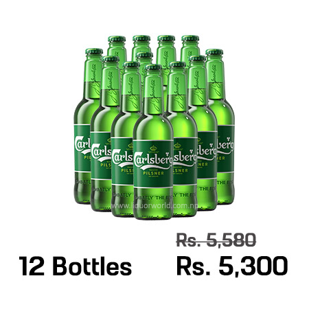 Carlsberg Danish Pilsner 650ML x 12 Bottles