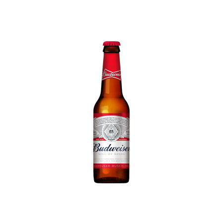 Budweiser Beer Bottle 330ML