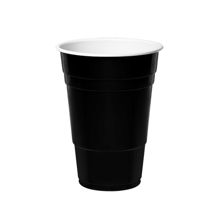 Disposable Plastic Party Cup Black