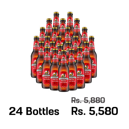 Barahsinghe Red Fruit Beer Cherry 330ML x 24 Bottles Barahsinghe Red Fruit Beer Cherry 330ML x 24 Bottles