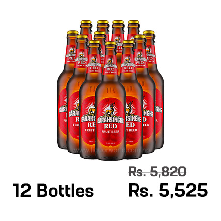 Barahsinghe Red Fruit Beer Cherry 650ML x 12 Bottles Barahsinghe Red Fruit Beer Cherry 650ML x 12 Bottles