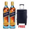 Johnnie Walker Blue Label 1L x 2 Bottles + 1 Trolley Free